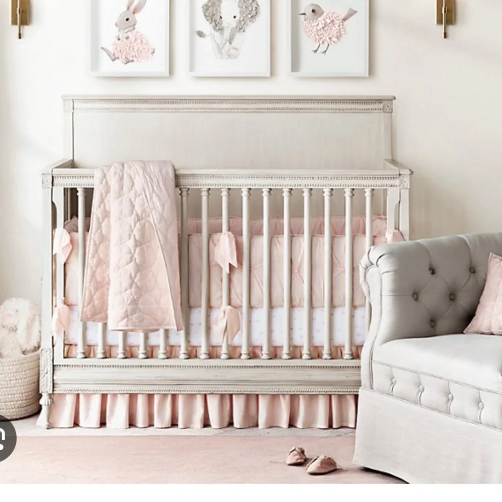 Restoration Hardware crib sheet